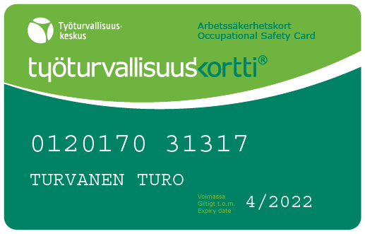 Työturvallisuuskortti kertauskurssi webinaari